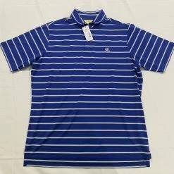 Fairway & Greene Men's Polo - Blue/White Stripe -Cheap Apparel Store 0e2e00 0b9aa6b4c5b2470aae427c3b0100bf44mv2