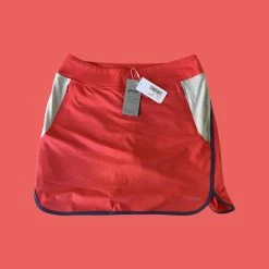 Cutter & Buck Annika Women's Skort - Medium - Red/Gray/Blue