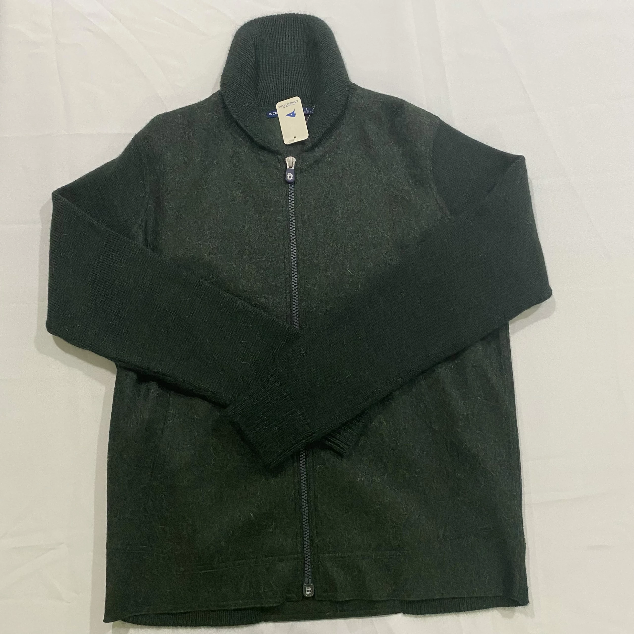 B Draddy Men's Sweater - Forest Green 4 B Draddy Men's Sweater - Forest Green - Image 2