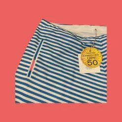 Bette & Court Women's Skort - Large - Blue/White Stripe -Cheap Apparel Store 0e2e00 1e475dde94784c13aa28b71d081a159bmv2