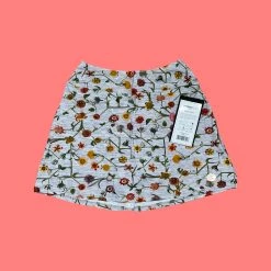 Foray Women's Skort - Small - Gray Print