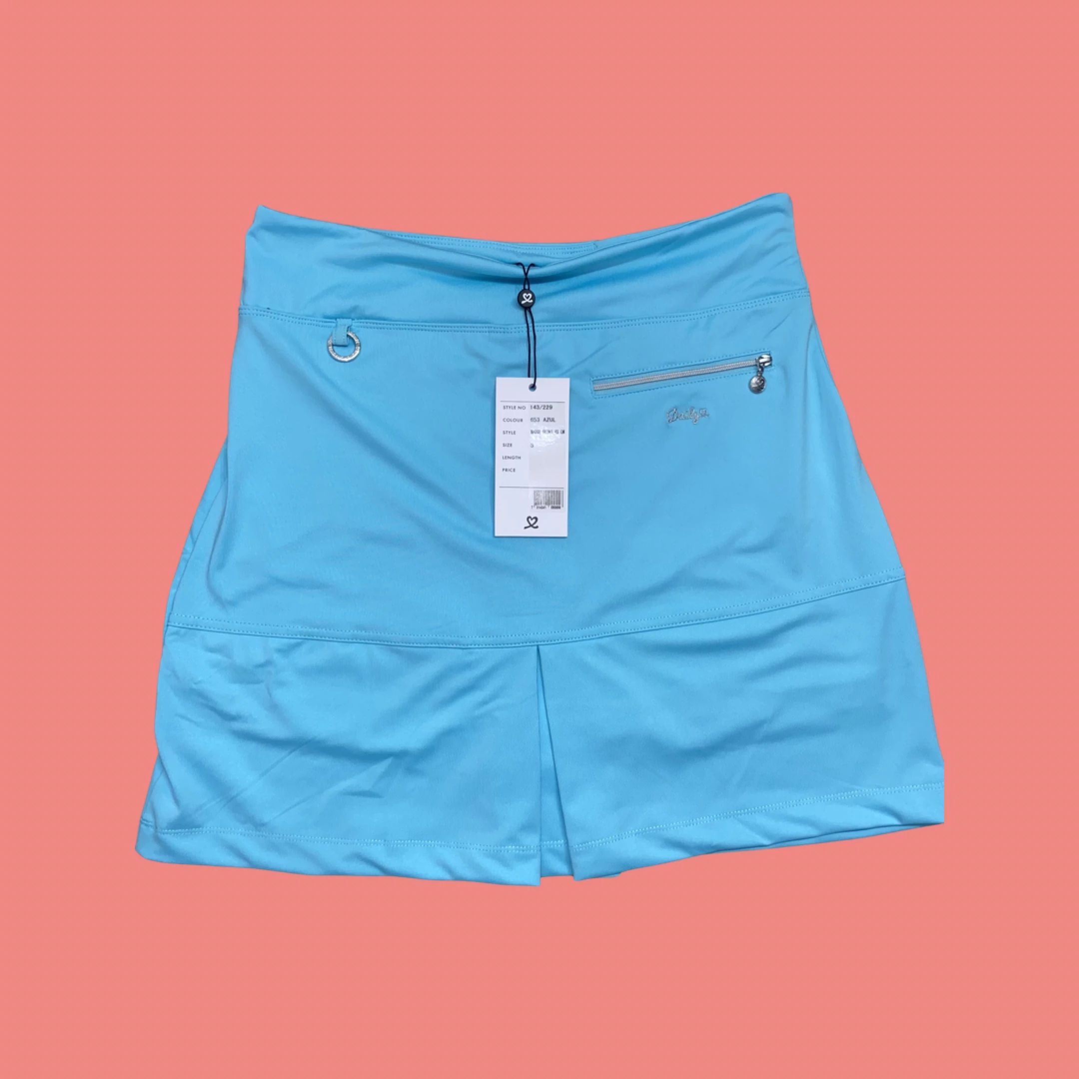 Daily Sports Women's Skort - Small - Electric Blue 5 Daily Sports Women's Skort - Small - Electric Blue - Image 3