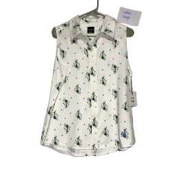 Belyn Key Women's Top - White/Print