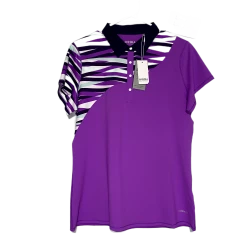 Cutter & Buck Annika Women's Top - Teal/Purple/White