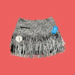 GGBlue Women's Skort - Xlarge - Cream/Black Print