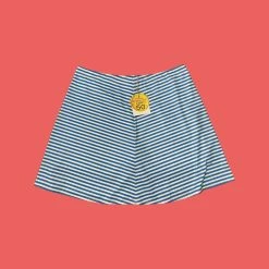 Bette & Court Women's Skort - Large - Blue/White Stripe -Cheap Apparel Store 0e2e00 631f1f7623cd46a8a2cbcf2ee83e2bbfmv2