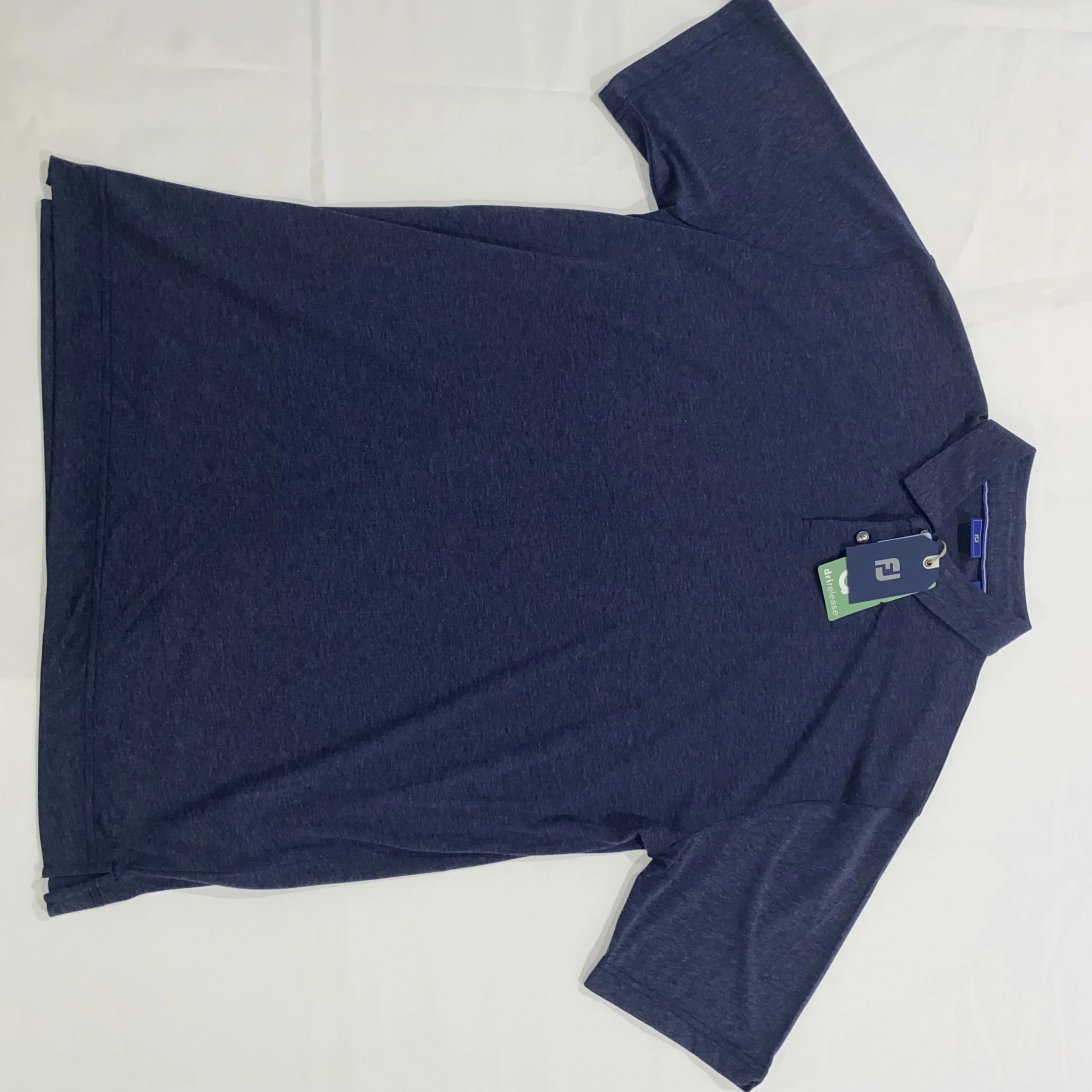 Footjoy 1857 Men's Polo - Navy 4 Footjoy 1857 Men's Polo - Navy - Image 2