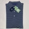 Footjoy 1857 Men's Polo - Navy/Baby Blue/White