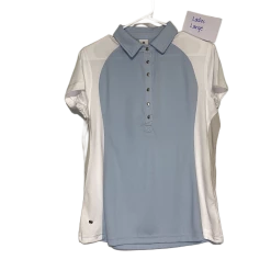 Daily Sports Women's Top - Periwinkle/White