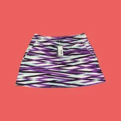 Cutter & Buck Annika Women's Skort - Xlarge - Purple/Teal/White