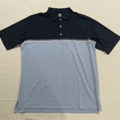 Footjoy Men's Polo - Navy/Baby Blue -Cheap Apparel Store 0e2e00 b26b455f1f6e46d18c07eef36687622cmv2
