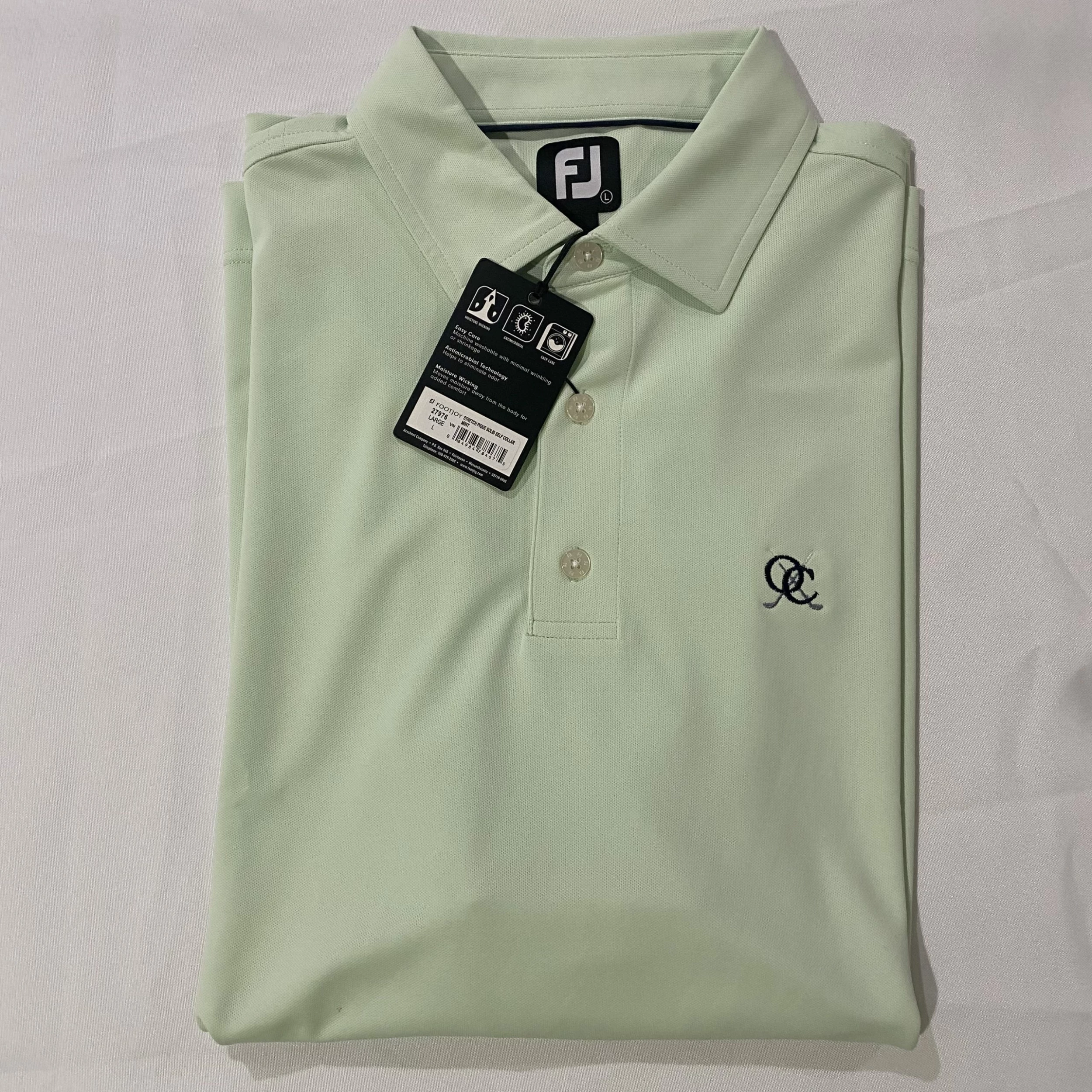 Footjoy Men's Polo - Light Green 3 Footjoy Men's Polo - Light Green