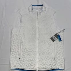 G/FORE GFore Men's Vest - Quilted White