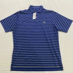 Fairway & Greene Men's Polo - Blue/Yellow Stripe -Cheap Apparel Store 0e2e00 e95730da520d4a319818548425c141famv2