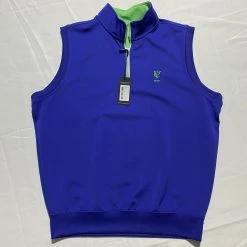 Fairway & Greene Men's Vest - Blue/Lime Green -Cheap Apparel Store 0e2e00 ec67d8dfaecf499b95bd76454fe2ef12mv2