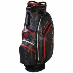 Big Max Dri Lite Active Cart Bag Charcoal - Black - Red
