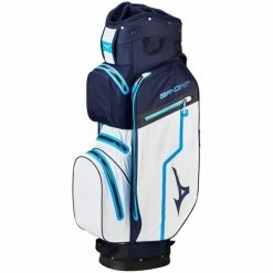 Mizuno BR DRI W/P Cart Bag 14 Way Divider Navy White
