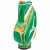 Mizuno Tour Cart Bag 5WD Green White Orange -Cheap Apparel Store BTOURCRT20005 L