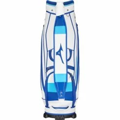 Mizuno Tour Staff Mid Bag 22 White Blue -Cheap Apparel Store BTOURMID22001 3 L
