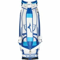 Mizuno Tour Staff Bag 22 6W White Blue -Cheap Apparel Store BTOURSTF22001 3 L