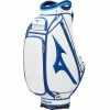 Mizuno Tour Staff Bag 22 6W White Blue -Cheap Apparel Store BTOURSTF22001 L