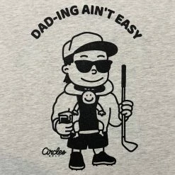 Other Dad-Ing Ain’t Easy Golf T-Shirt Top Size Large By Circles Golf
