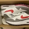 Nike Air Max 1 G NRG Safari - Habanero Red Cement -Cheap Apparel Store IMG202303050702460348410590414