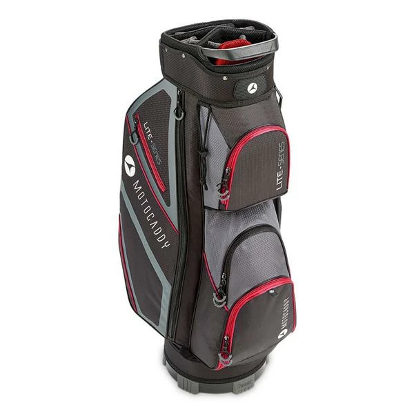 Motocaddy Lite Series Cart Bag Black Red 4 Motocaddy Lite Series Cart Bag Black Red - Image 2