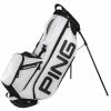 Ping Hoofer Tour 201 Carry Bag Black White -Cheap Apparel Store PI20A0508001 L