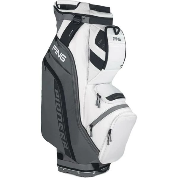 Ping Pioneer 214 Cart Bag Grey - White 3 Ping Pioneer 214 Cart Bag Grey - White