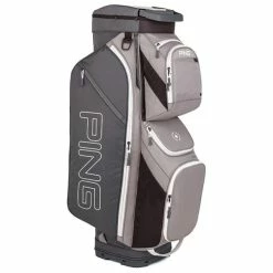 Ping Traverse 191 Cart Bag Silver Grey White