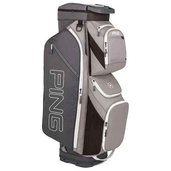 Ping Traverse 191 Cart Bag Silver Grey White 3 Ping Traverse 191 Cart Bag Silver Grey White