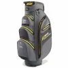 PowaKaddy Dri-Tech Cart Bag Gunmetal Yellow 1 PowaKaddy Dri-Tech Cart Bag Gunmetal Yellow -Cheap Apparel Store PW22A0301001 L