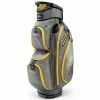 PowaKaddy DLX-Lite Cart Bag Gunmetal Yellow -Cheap Apparel Store PW22A0304001 L