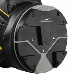 PowaKaddy X-Lite Cart Bag Black Gunmetal Yellow -Cheap Apparel Store PW22A0305001 2 L