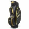 PowaKaddy X-Lite Cart Bag Black Gunmetal Yellow -Cheap Apparel Store PW22A0305001 L
