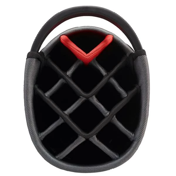 PowaKaddy X-Lite Cart Bag Black - Gunmetal - Red 4 PowaKaddy X-Lite Cart Bag Black - Gunmetal - Red - Image 2