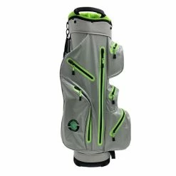 Stinger Golf Storm Dri Cart Bag Silver - Green -Cheap Apparel Store SG008004 4 L