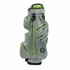 Stinger Golf Storm Dri Cart Bag Silver - Green 1 Stinger Golf Storm Dri Cart Bag Silver - Green -Cheap Apparel Store SG008004 L