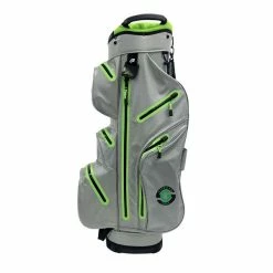 Stinger Golf Storm Dri Cart Bag Silver - Green