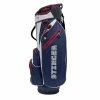Stinger Golf Rain Dry Waterproof Cart Bag Navy White Red -Cheap Apparel Store SP22A0301004 L
