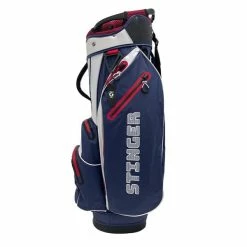 Stinger Golf Rain Dry Waterproof Cart Bag Navy White Red