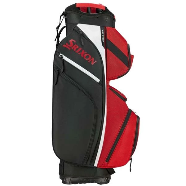 Srixon Premium Cart Bag Red - Black 4 Srixon Premium Cart Bag Red - Black - Image 2