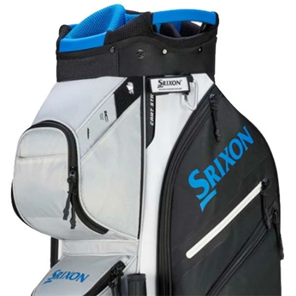 Srixon Premium Cart Bag Grey Black 4 Srixon Premium Cart Bag Grey Black - Image 2