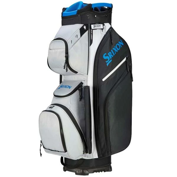 Srixon Premium Cart Bag Grey Black 3 Srixon Premium Cart Bag Grey Black