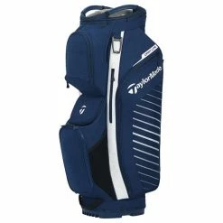 TaylorMade Cart Lite Bag Navy Flag White