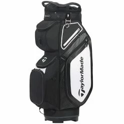 TaylorMade Cart 8.0 Bag Black White Charcoal