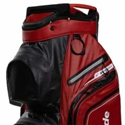 TaylorMade StormDry W/P Cart Bag Red - Black -Cheap Apparel Store TA22A0307001 2 L
