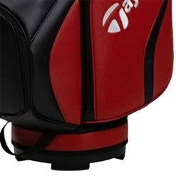 TaylorMade Deluxe Cart Bag Red - Black 9 TaylorMade Deluxe Cart Bag Red - Black -Cheap Apparel Store TA22A0308001 3 L