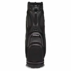 Titleist Jet Black Midsize Staff Bag 0S Black - White -Cheap Apparel Store TB20SF4002 1 L